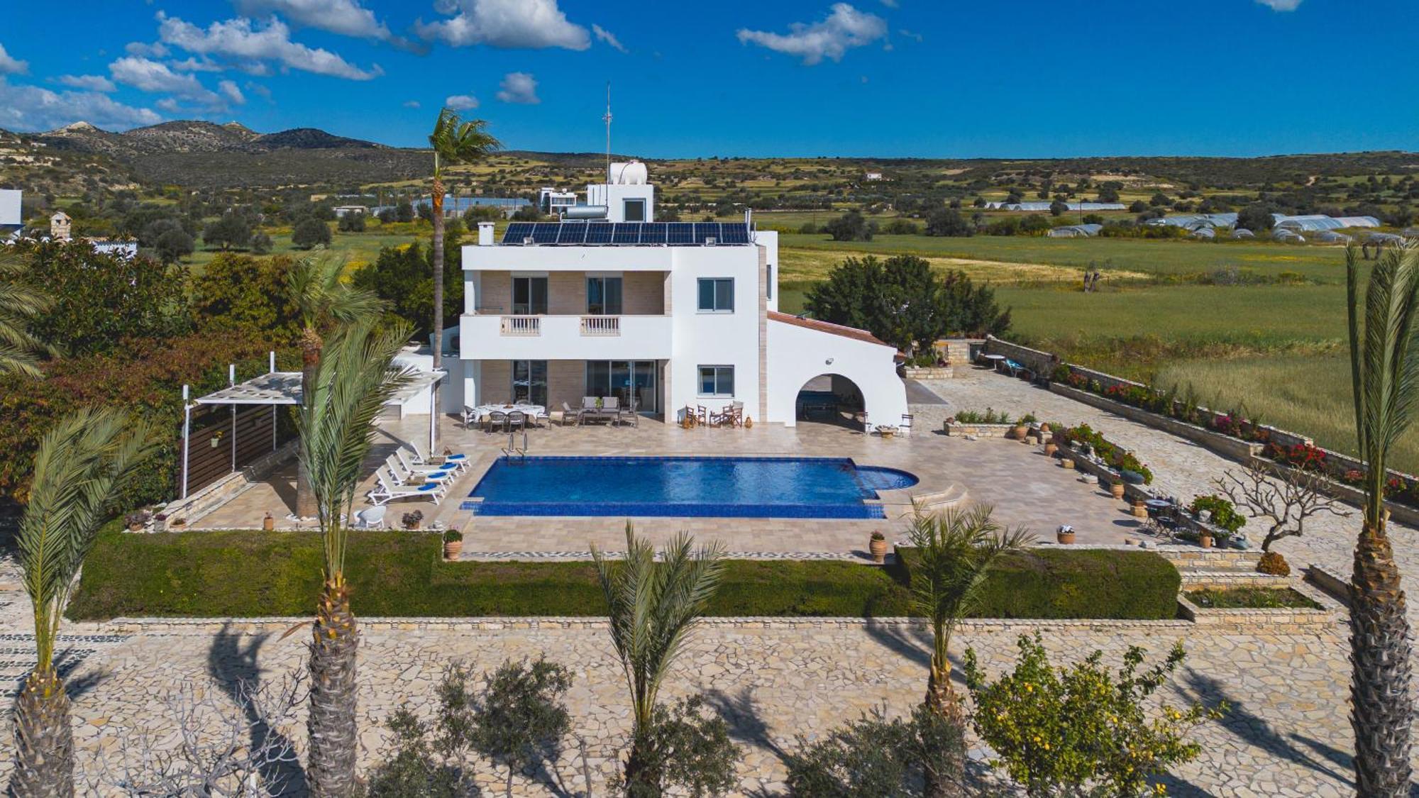 Villa Chrysta Agios Theodoros Luaran gambar